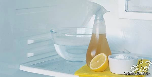 رفع بوی بد یخچال با سرکه